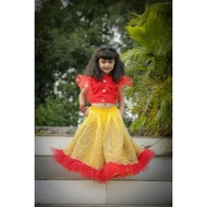 GS COLLECTIONS kids Girls LEHENGA