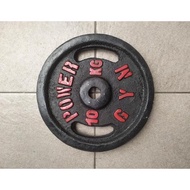 10kg Dumbell Plate Barbell Load