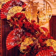 Jumbo Decorative Chinese Fan Chinese New Year Painting Fan/ Large Paper Painting Fan/ Large HS Chine