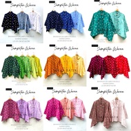  Premium Blouse Kartini Waka Sogan Color Tops Kebaya Original Sogan Solo Casual Modern Classic Offic