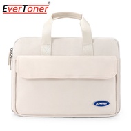 EverToner กระเป๋าเอกสารกระเป๋าแล็ปท็อปสำหรับผู้หญิง14 15 15.6นิ้วโน้ตบุ๊คกันน้ำกระเป๋าถือกล่องใส่แท็บเล็ตกระเป๋าเดินทาง