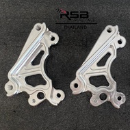 Front Pump Holder For Rrgs Shock Absorber Model GIORNO/ LEAD (Plate 190/220 mm.) CNC Aluminum Strong