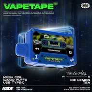 VAPETAPE 12K Ice Lemon Tea VapeTape 12000 Puffs Malaysia Vape Tape