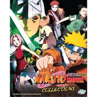 Naruto Movie Collections DVD + EXTRA GIFT