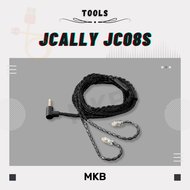 [READY STOCK] JCALLY JC08S QDC/ 0.78mm 2Pin High Resolution Microphone 8 Core High Purity 5N OFC Upg