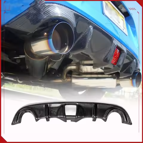 370Z Z34 Carbon Fiber / FRP Rear Bumper Spoiler Diffuser for Nissan 370Z Z34 Year 2008+