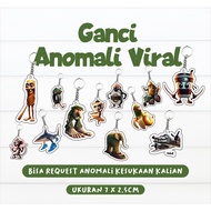 ANOMALI KEYCHAIN / ANOMALI 2025 / MEME / TUNG TUNG SAHUR / KEYCHAIN / CUTE / VIRAL