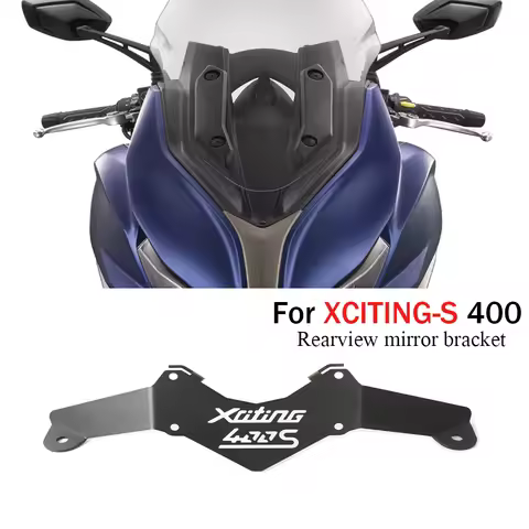 Motorcycle Accessories Windshield Rearview Mirrors Bracket Fix Front Stand Rear View Mirror For KYMC