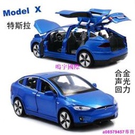 現貨現貨?吃雞特斯拉MODEL3 X能源車模型汽車布加迪合金玩具車六門回力聲光