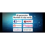 Number and OTP verification (request any apps)