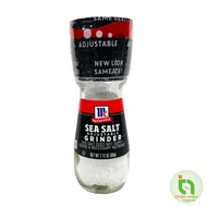 Mccormick Sea Salt Grinder 60g 2.12oz Iodine Free, With Integrated Grinder Lid