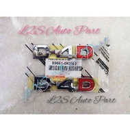 ORIGINAL INNOVA FORTUNER D4D D-4D LOGO EMBLEM