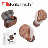 NAKAMICHI TWS030 True Wireless Earphones Wood grain design, high-quality sound