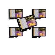 V-Gen 4GB 8GB 16GB 32GB 64GB Class 6/10 Turbo Series Memory Card – Speed Up to 48–100Mbps Original