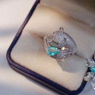 帕拉伊巴戒指 0.68克拉