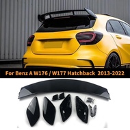 Tuning Accessories Rear Trunk Spoiler Wing Tail For Mercedes Benz A W176 W177 Hatchback 2013-2022 A4