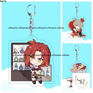 6cm honkai Impact 3 elysia yae Sakura yae Miko Fu Hua Raiden Mei bronya zaychik Car keychain game Ba
