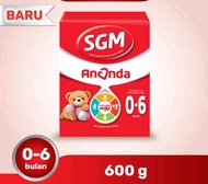 SGM Ananda 0-6 Bulan, 6-12 Bulan 600Gram Susu Formula Bayi Exp 2026