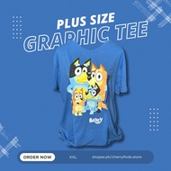 BLUEY PLUS SIZE PRINTED T-SHIRT
