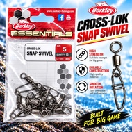 BERKLEY CROSS LOK SNAP SWIVEL FISHING SNAP SWIVEL