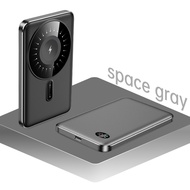 Zeallion 3 Trong 1 Sạc dự phòng không dây siêu mỏng Magsafe Hút Ốp tích hợp pin dự phòng Nhanh Chóng