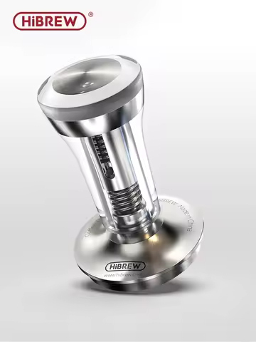 HiBREW 3 in 1 Constant Pressure Coffee Tamper 51mm 54mm 58mm Powder Press with Calibrated Spring Bar