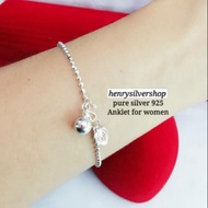 Silver 925 Adults Bracelet Anklet Hand Bracelet Adult Anklet 925 Silver Bracelet Anklet