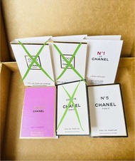 CHANEL Comete, Coco Mademoiselle Intense spray, N5 No.5, Chance Eau Tendre, N1 No.1 L’eau Rouge Revi