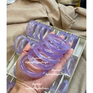 Purple manao chive ring 15A size 51-56mm svip