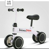 Balance Bike Kids Roda 4 Sepeda Keseimbangan Anak Roda 4 Push Bike