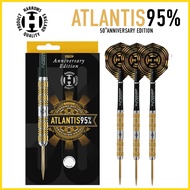 *50th Anniversary Edition* Harrows Atlantis 95% Tungsten Steel Tip Tungsten Dart Darts Set