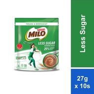 NESTLE Milo Activ-Go Less Sugar 27g x 10s (Halal)
