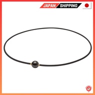 【Direct from Japan】【Yuzuru Hanyu's Favorite Product】Phiten RAKUWA Neck X100 Mirror Ball Black/Gold 40cm Necklace