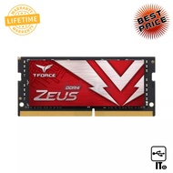 RAM DDR4(3200, NB) 8GB TEAM ZEUS ประกัน LT. แรมโน๊ตบุ๊ค ram notebook เเรม หน่วยความจำ RAM DDR ram laptop