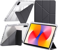 Trường hợp đối với Huawei matepad SE 11 inch 2024 6-in-1 nhiều góc nhìn Y-giá hình rõ ràng cứng bìa 