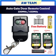Auto Gate Remote Control With Battery Autogate Controller Duplicate SMC5326 330MHz 433MHz 330 433