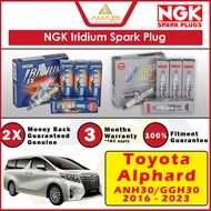 NGK Spark Plug (Iridium IX / Laser Iridium) for Toyota Alphard GGH30 / ANH30 (2016-2023) [Amaze Autoparts]