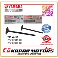 [100% Original HLY] YAMAHA LC 135 / Y15 / FZ150 VALVE IN/EX **2PV-E2111-00 /2PV-E2121-00** Valve Exh