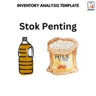 ABC Inventory Master: Auto-Kelas Stok A/B/C (Excel Template)