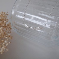 【項鍊】925 純銀 珍珠項鍊 巴洛克珍珠