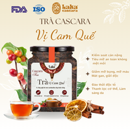 Trà Cà Phê Cascara LAKA Hộp 60 Gr Vị Cam Quế 100% quả cà phê chín mọng Hỗ Trợ Giảm Cân Ngừa Lão Hóa