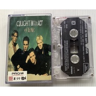 Cassette Tape Caught In The Act Album In The Of Love Copyright 1995