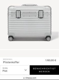 Rimowa pilot aluminium