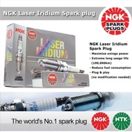 NGK Laser Iridium Spark Plug for Honda CRZ 1.5 Hybrid