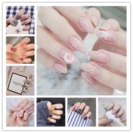 Korea Christmas nail art 3D  tearable nail waterproof long-lasting nail stickers DA121 - 160