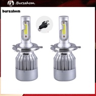 BUR_ 2Pcs C6 H1/H4/H7 Car LED Headlight Bulb 6000K Super Bright Light Driving Lamp