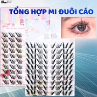 [10 Row Glueless Fox Tail Set] Charming Fox Tail, Dat Ky Tail, Crush Mi, YanYou Mi, Fox Eyelashes, S