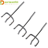 ORIENTLII Pegboard Hooks, Silver Display Hooks, Retail Shop Peg