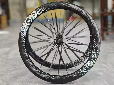 SUPERTEAM Shark Fin UltraT1000 Carbon Disc Wheelset Depth 50/58 Wheels Tubeless Clincher Width 28mm 