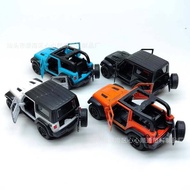 SET OF 4 JEEP WRANGLER MODEL CARS, MUI TRAN OFF-ROAD VEHICLES